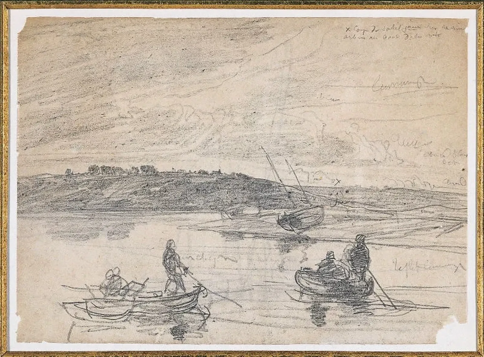 Marine dans l'estuaire, Eugène Boudin