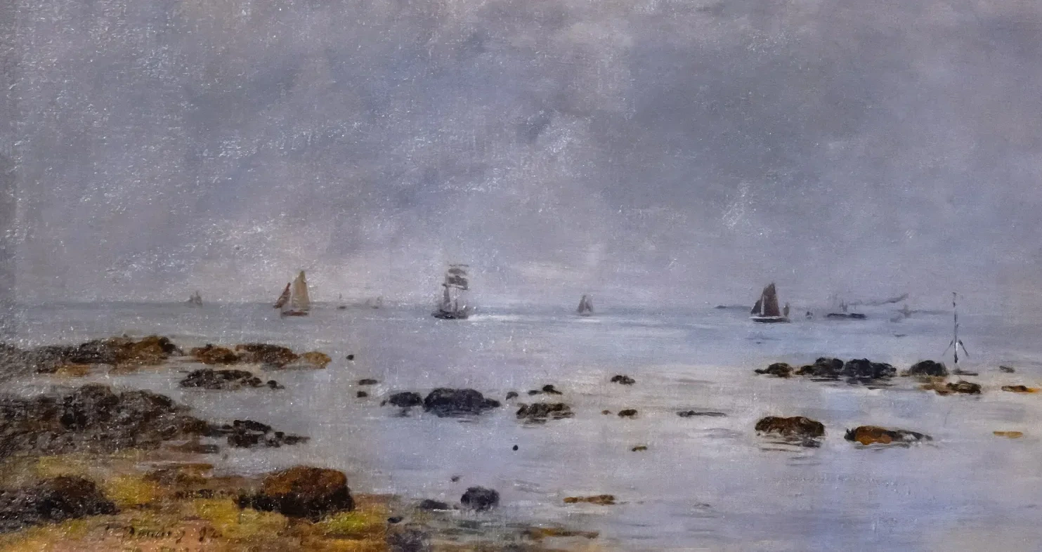 Marine, le calme, Eugène Boudin