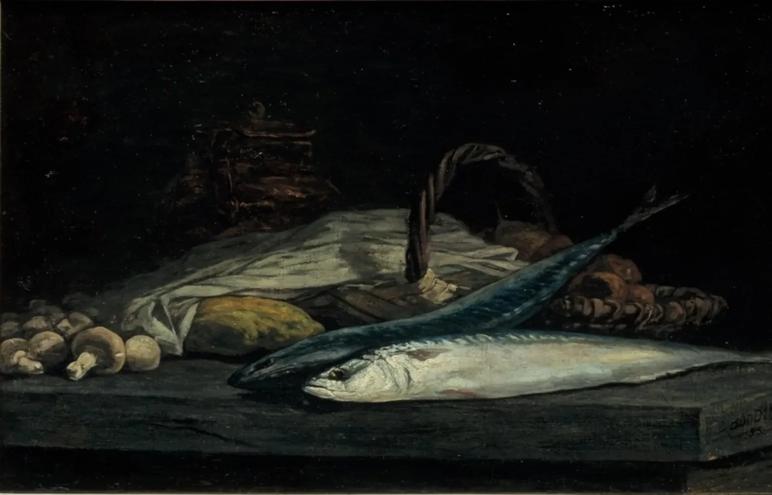 Nature morte, Eugène Boudin