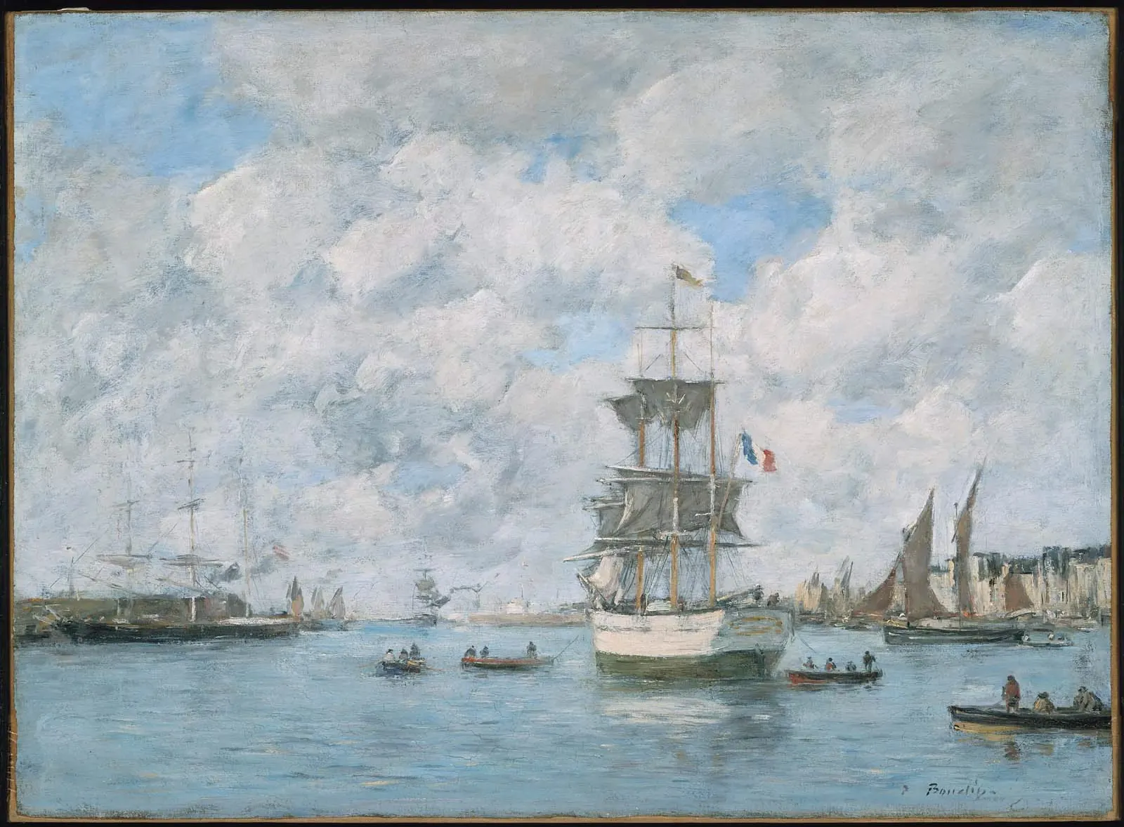 Port of Le Havre, Eugène Boudin