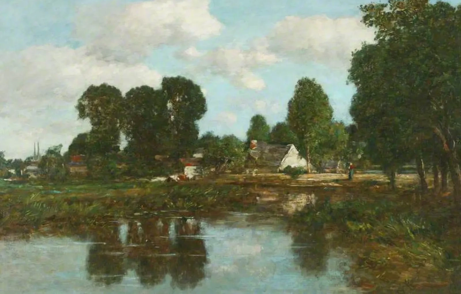 Près de Quimper, Eugène Boudin