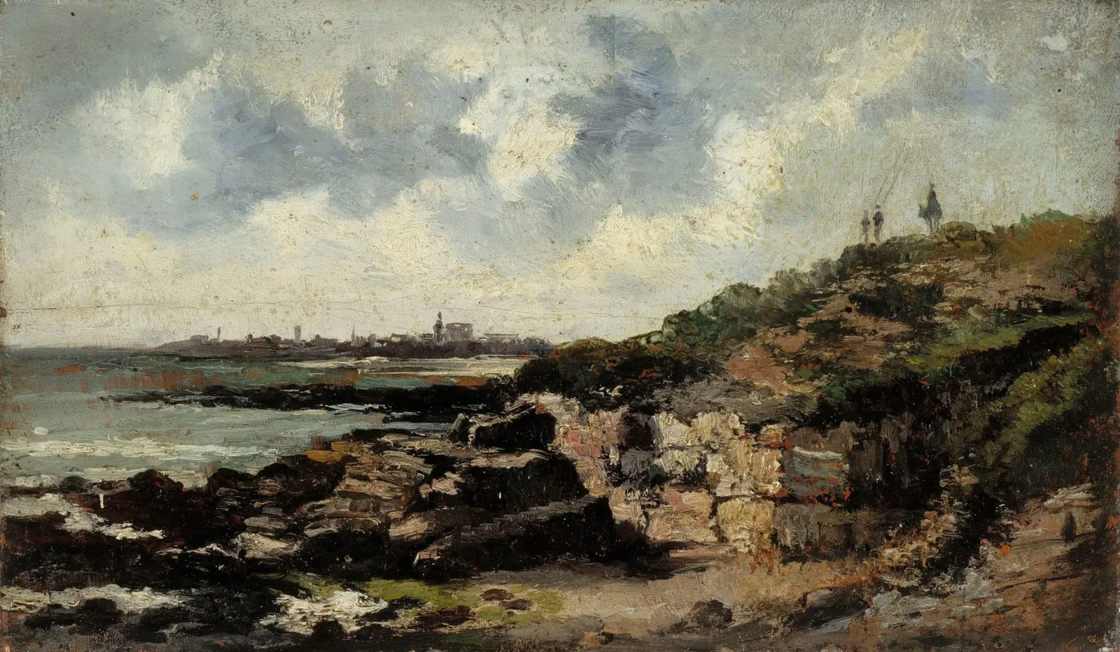 Shore Landscape, Le Havre, Eugène Boudin