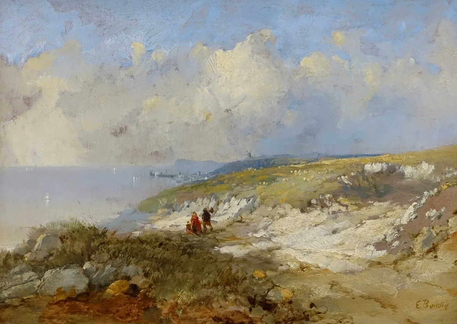 The Cove, Eugène Boudin