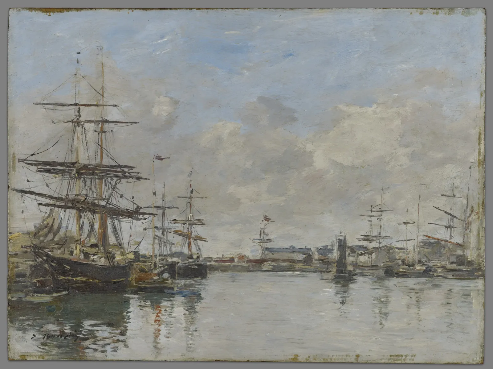 The Harbor of Le Havre, Eugène Boudin