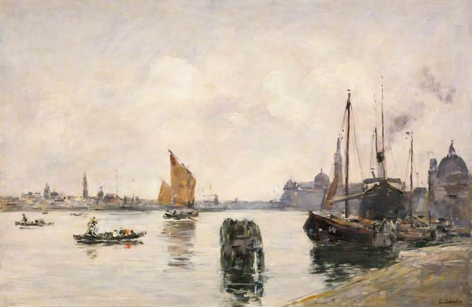 Venice, Eugène Boudin