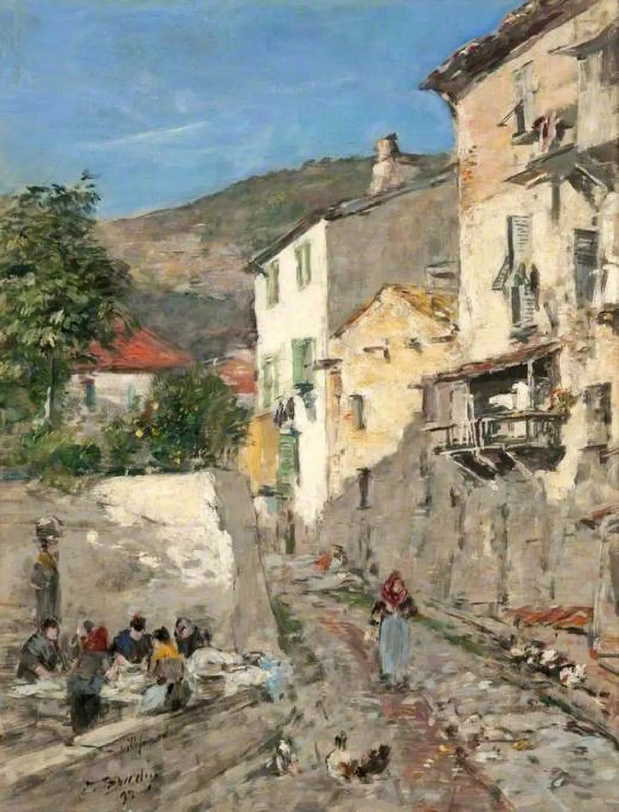 Villefranche, Eugène Boudin