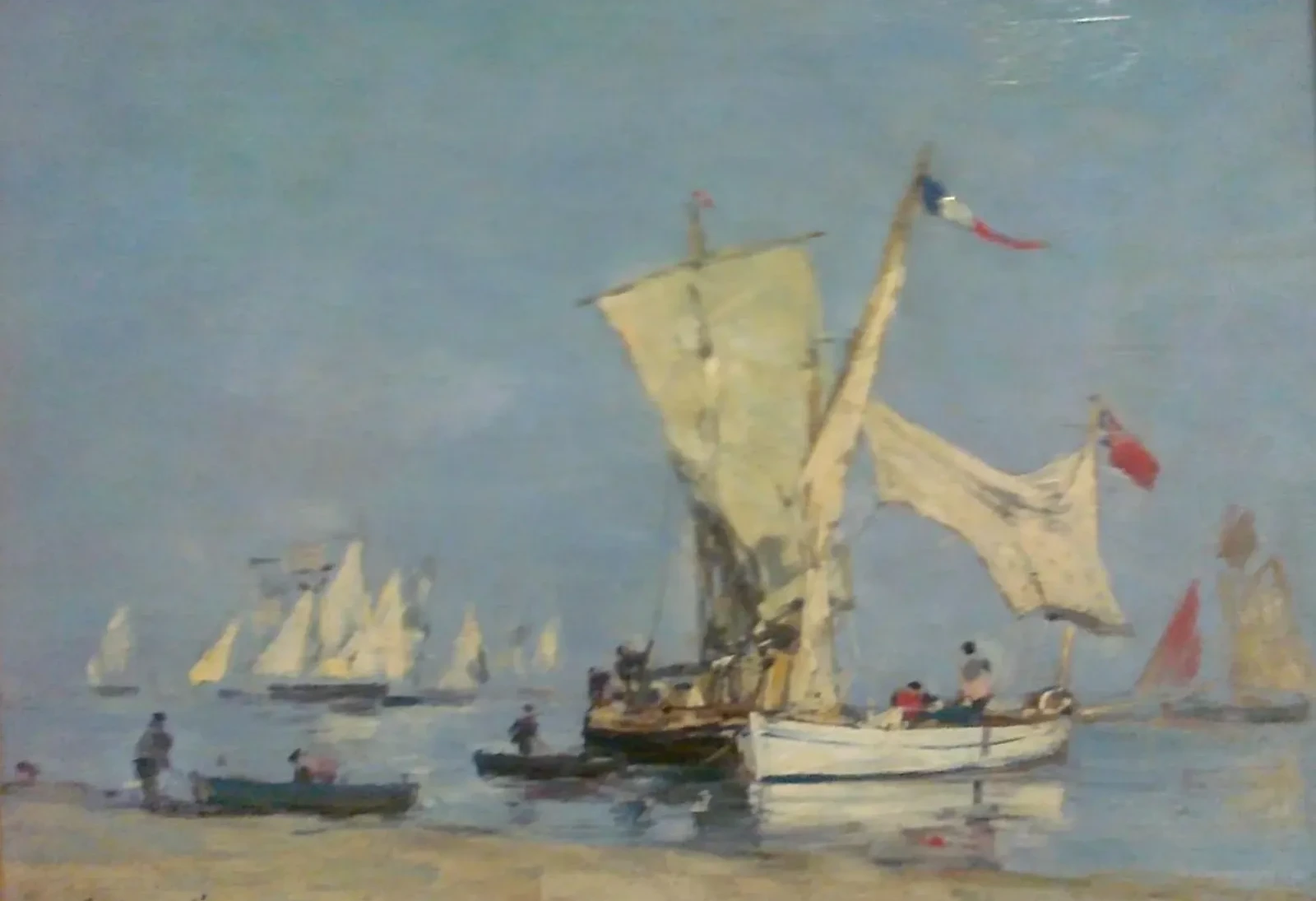 Voiliers, Eugène Boudin