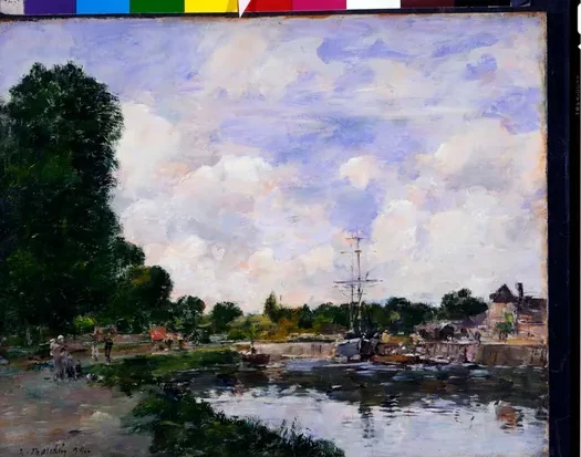 A Canal at Abbeville