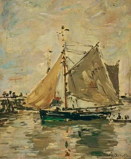 A Fishing Boat, Trouville