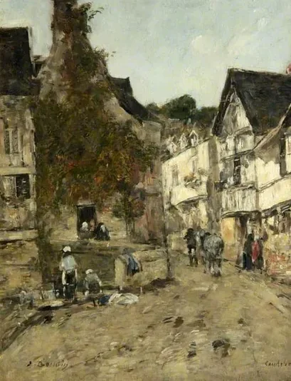 A Street in Caudebec-en-Caux