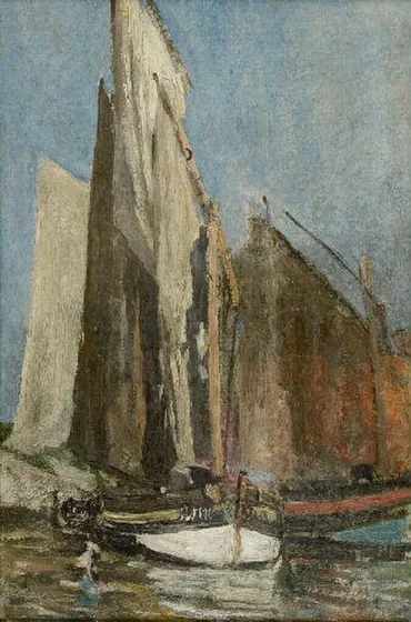 Barques de pêche (étude)