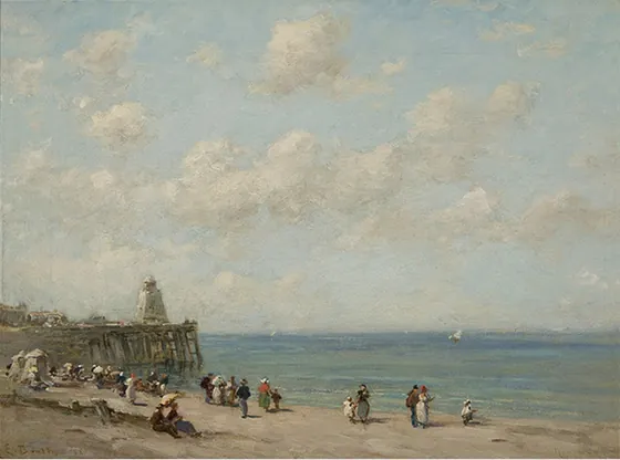 Beach at Honfleur