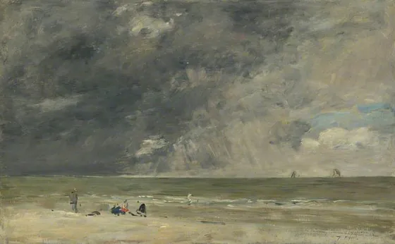 Beach at Trouville