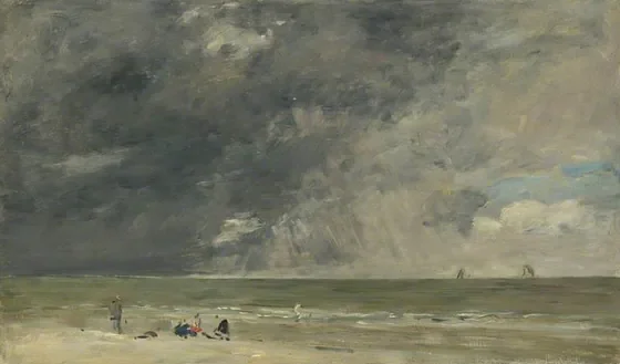 Beach at Trouville