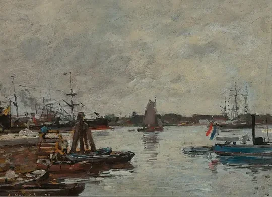 Berthing Quay in Rotterdam