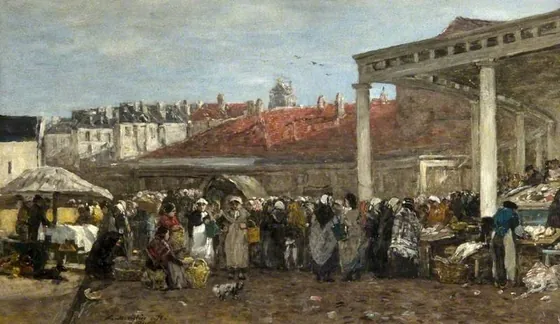 Bruxelles, le Vieux Marché aux Poissons