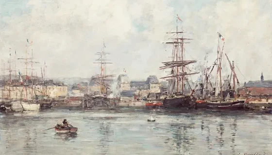 Casimir Delavigne Basin at Le Havre