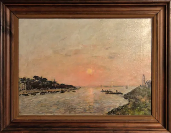Coucher de soleil, Saint-Valéry-sur-Somme