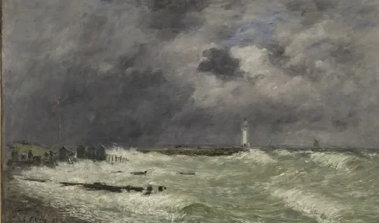 Coup de vent devant Frascati, Le Havre