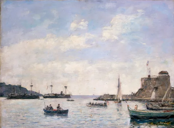 Cruisers in Villefranche