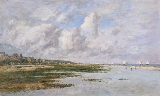 Deauville at Low Tide