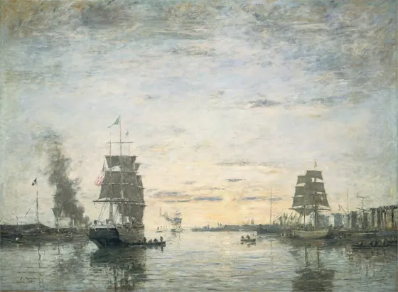 Entrance to the Harbor, Le Havre