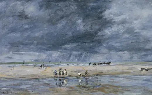 Figures on the Beach