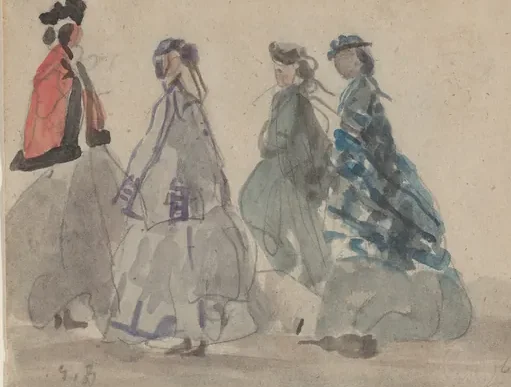 Four Women at Trouville