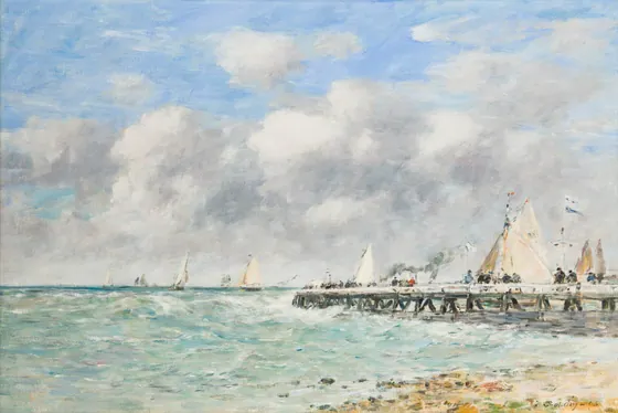 La jetée de Trouville