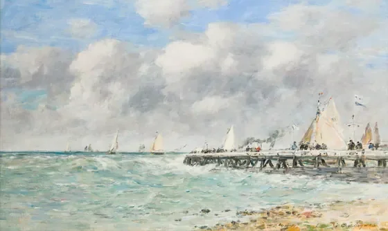 La jetée de Trouville
