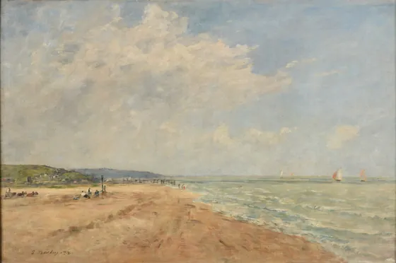 La marée montante (baie de Saint-Valéry)