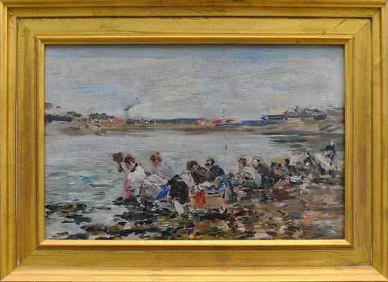 Lavandières sur la Touques