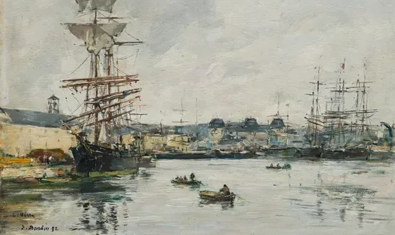 Le Havre, le bassin Casimir Delavigne