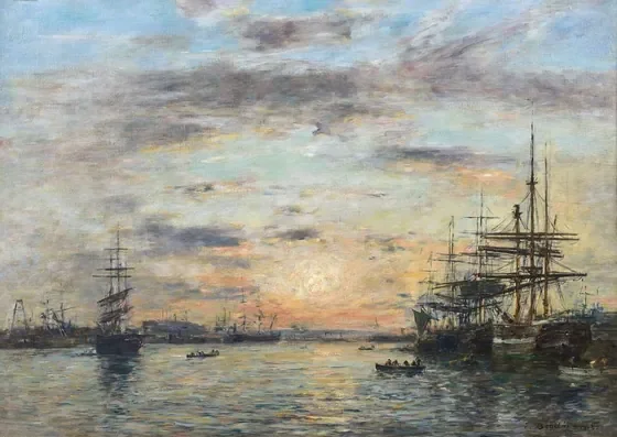 Le Havre. Le bassin de l'Eure
