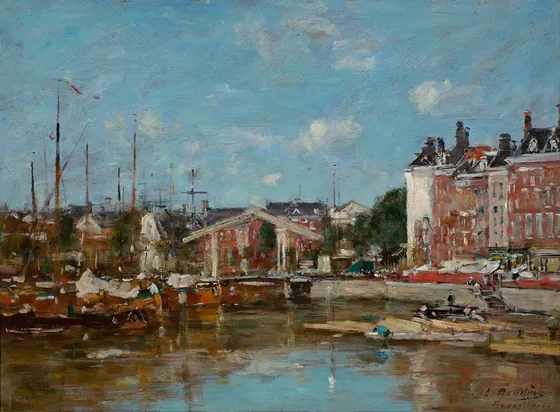 Le Leuvehaven, à Rotterdam