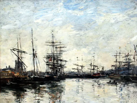 Le port de Deauville