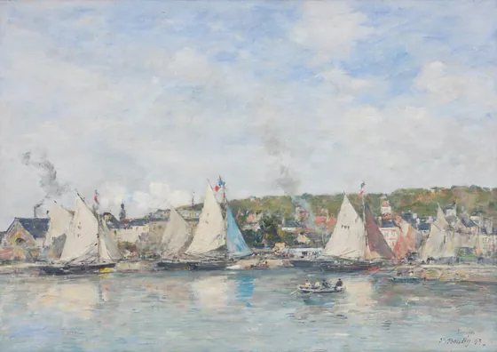 Le port de Trouville