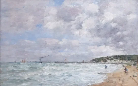 Le rivage de Trouville