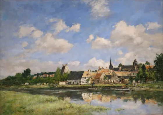 Le vieux port de Touques