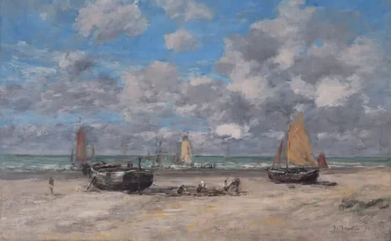 Low Tide at Scheveningen