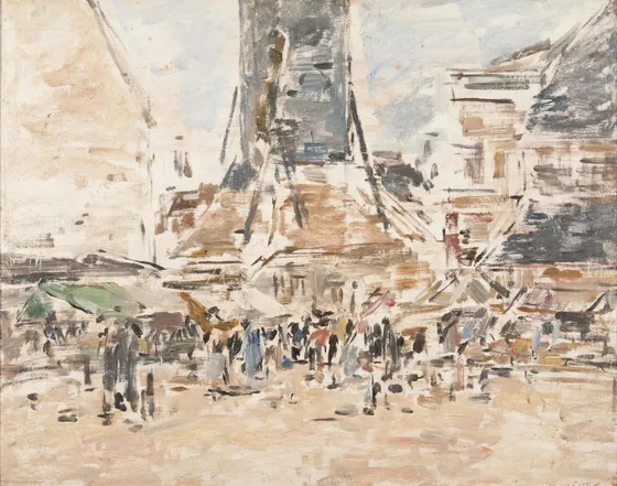 Marché St. Catherine à Honfleur