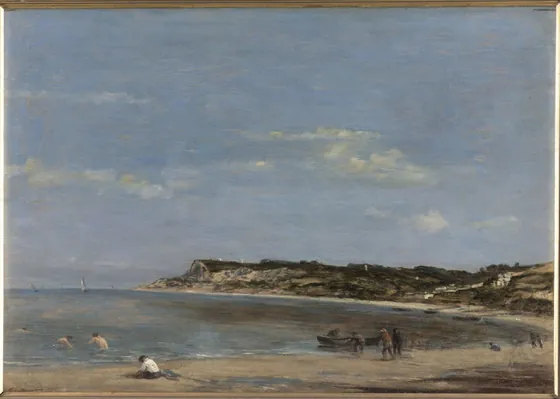 Marine, rivage normand
