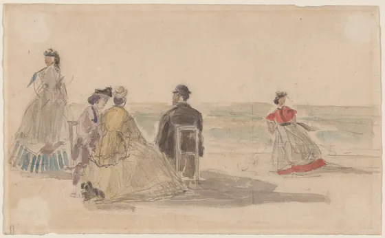 Noon at Deauville