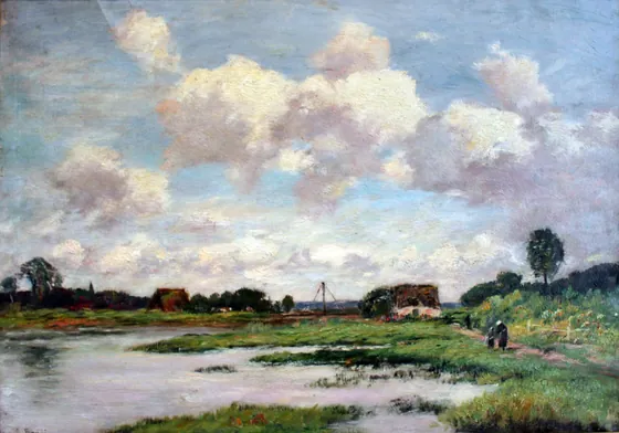 Norman Landscape (Landscape with a high sky)