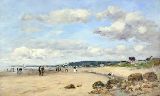 Plage en Normandie, France