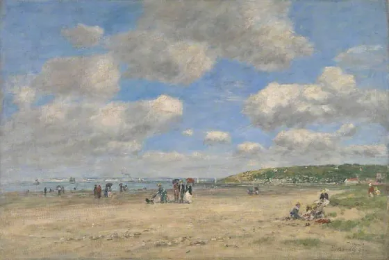 The Beach at Tourgéville-les-Sablons