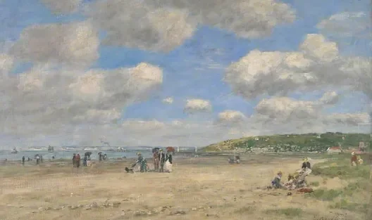 The Beach at Tourgéville-les-Sablons