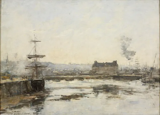 The Port at Trouville