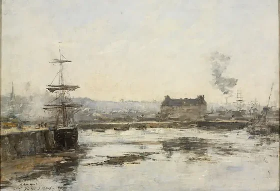The Port at Trouville