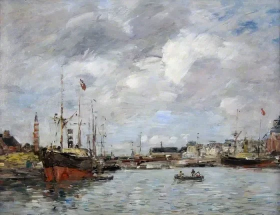 The Port of Trouville